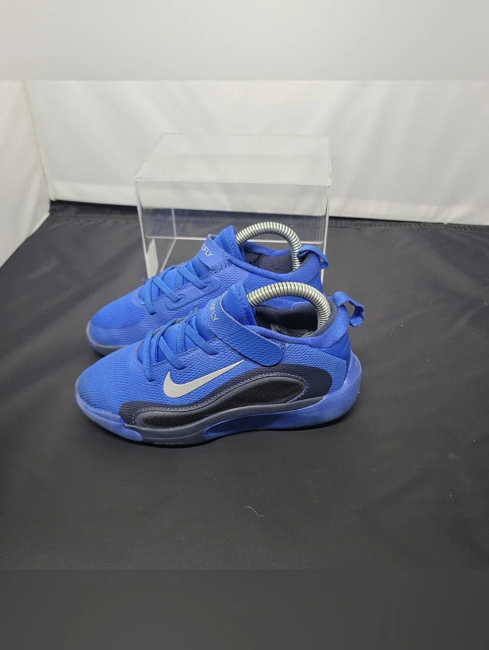 Nike IsoFly Game Royal Thunder Blue Black Wolf Grey (PS) toddler kids size 13C
